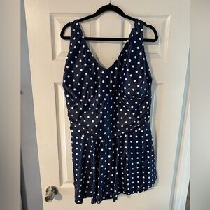 Plus size one piece bathing suit